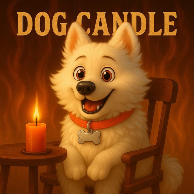Dog Candle